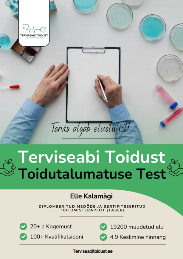 Terviseabi Toidust Toidutalumatuse Test Cytoliza 176 Toiduainele